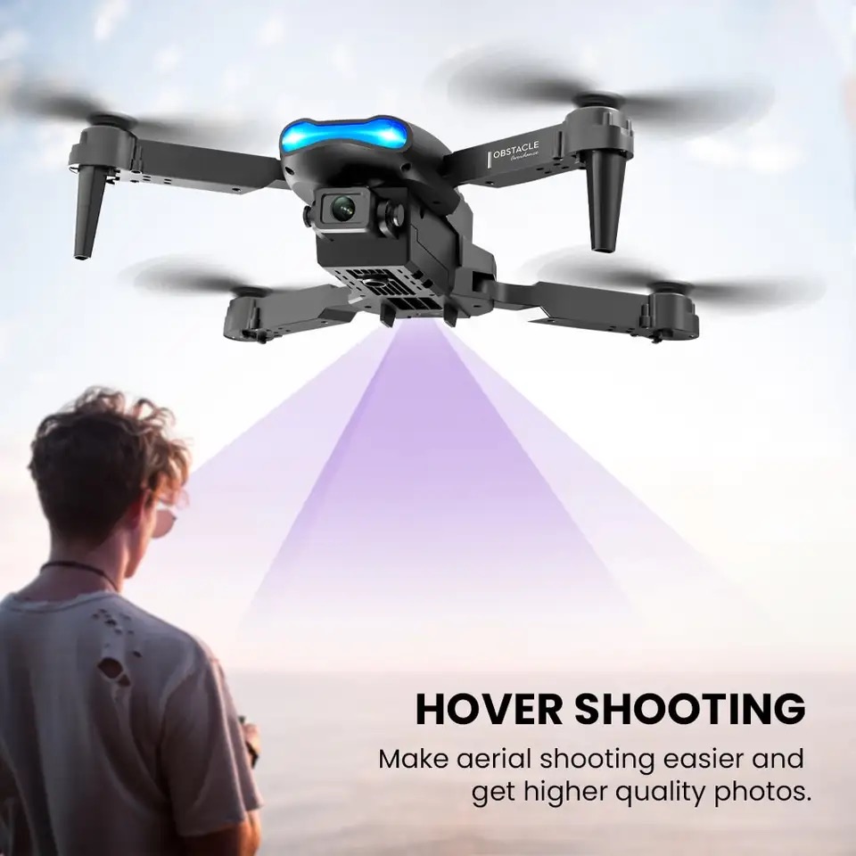 New Mini drone E99 4K WIFI HD  - Drone Kit Tricopter ulasan dan harga