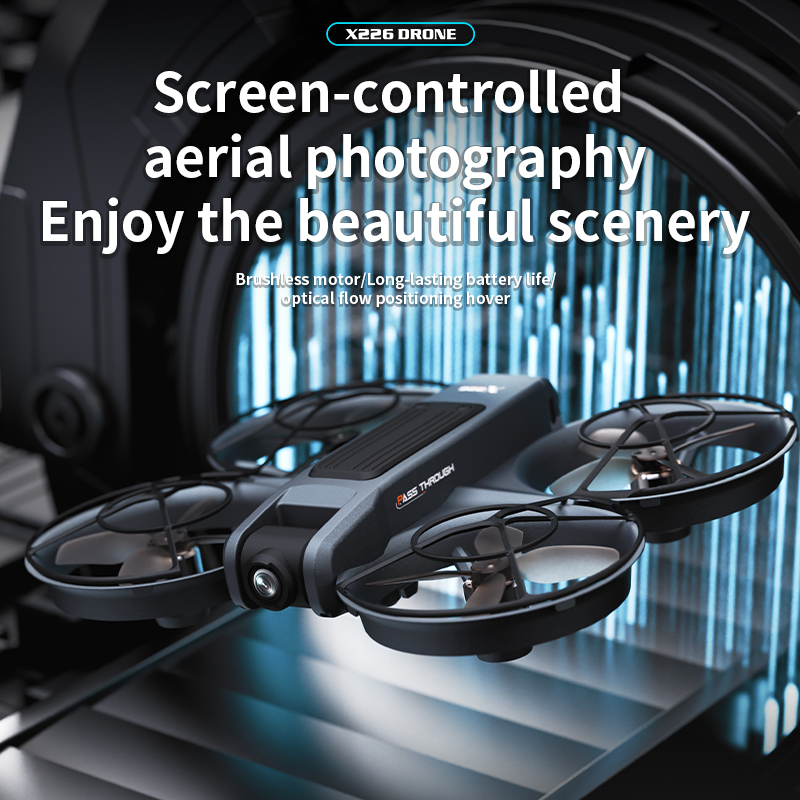 Brand+ X226 VR FPV 8K GPS Dron - Drone Kit Tricopter ulasan dan harga