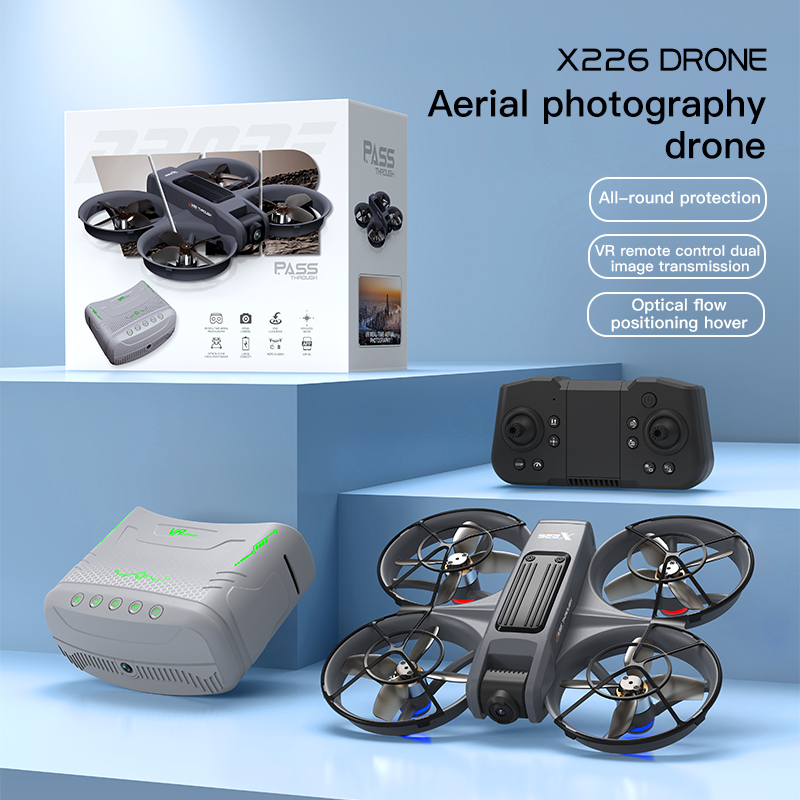 Brand+ X226 VR FPV 8K GPS Dron - Drone Kit Tricopter ulasan dan harga